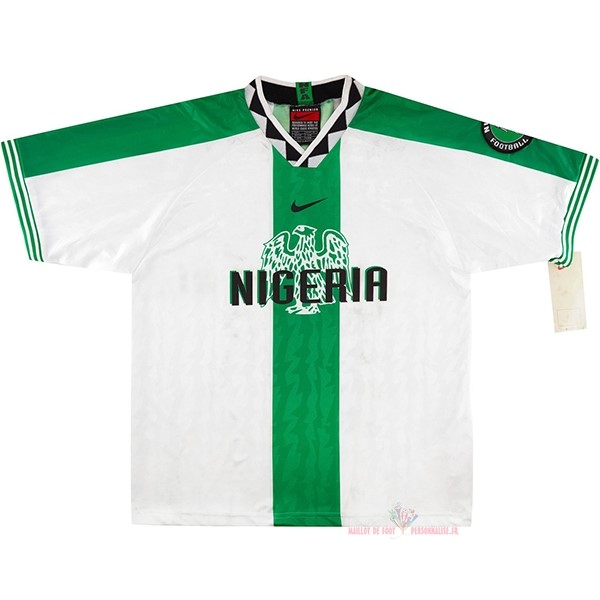 Maillot Om Pas Cher Nike Exterieur Maillot Nigeria Rétro 1996 Blanc