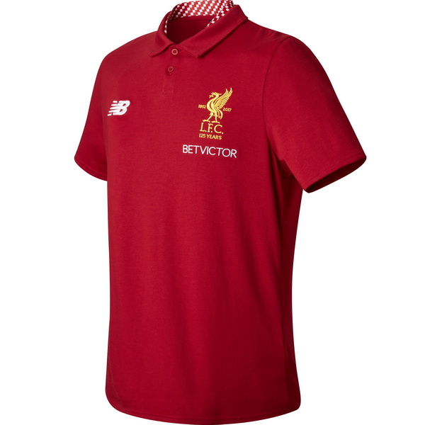 Maillot Om Pas Cher New Balance Polo Liverpool 2017 2018 Rouge