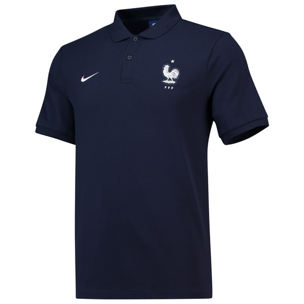 Maillot Om Pas Cher Nike Polo France 2018 Bleu