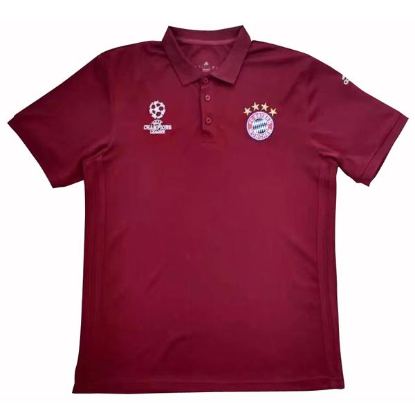 Maillot Om Pas Cher adidas Europa Polo Bayern Munich 2017 2018 Rouge