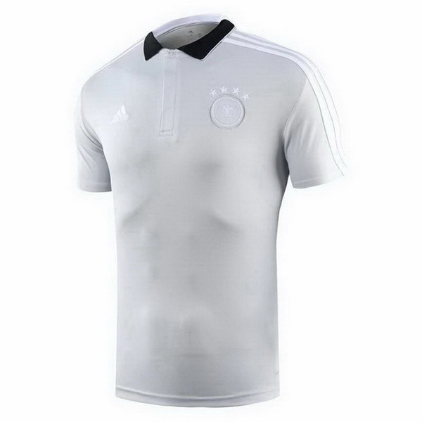Maillot Om Pas Cher adidas Polo Allemagne 2018 Gris Clair