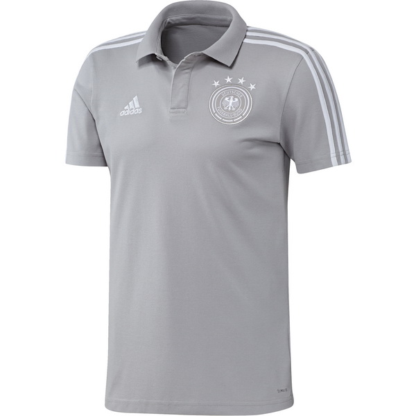 Maillot Om Pas Cher adidas Polo Allemagne 2018 Gris