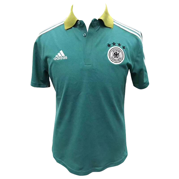 Maillot Om Pas Cher adidas Polo Allemagne 2018 Vert Blanc