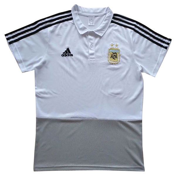 Maillot Om Pas Cher adidas Polo Argentine 2018 Blanc