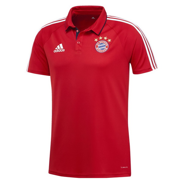Maillot Om Pas Cher adidas Polo Bayern Munich 2017 2018 Rouge