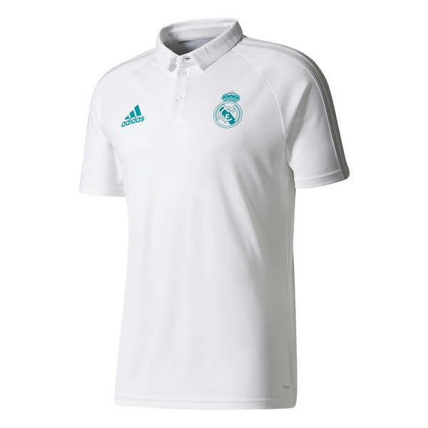 Maillot Om Pas Cher adidas Polo Real Madrid 2017 2018 Blanc