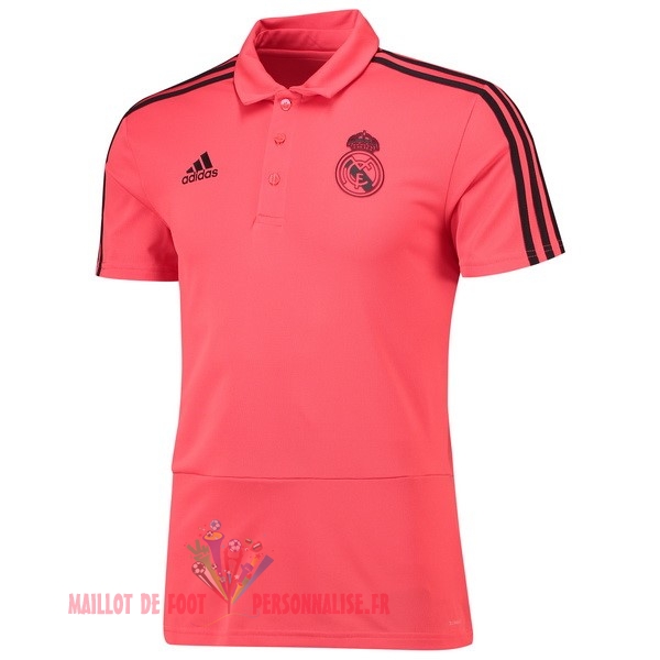Maillot Om Pas Cher adidas Polo Real Madrid 2018-2019 Rose