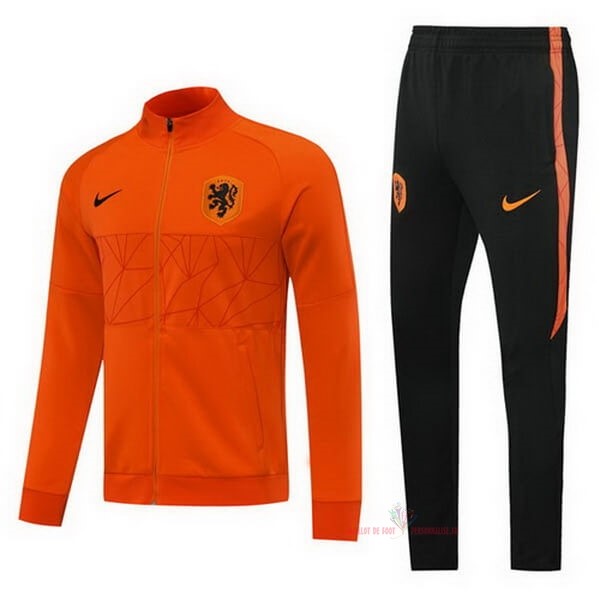 Maillot Om Pas Cher Nike Survêtements Pays-Bas 2020 Orange