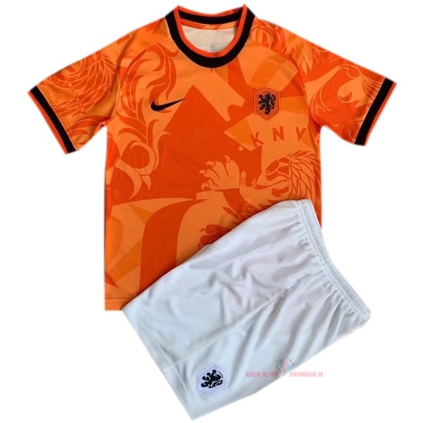 Maillot Om Pas Cher Nike Concept Conjunto De Enfant Pays Bas 2022 Orange
