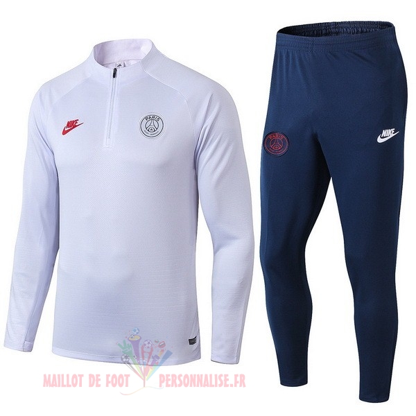 Maillot Om Pas Cher Nike Survêtements Paris Saint Germain 2019 2020 Blanc Bleu