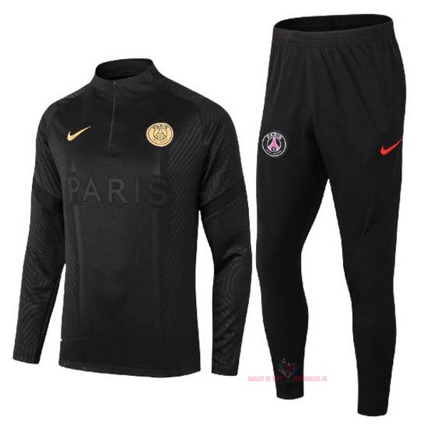 Maillot Om Pas Cher Nike Survêtements Paris Saint Germain 2020 2021 Noir Or