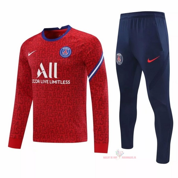 Maillot Om Pas Cher Nike Survêtements Paris Saint Germain 2020 2021 Rouge Bleu