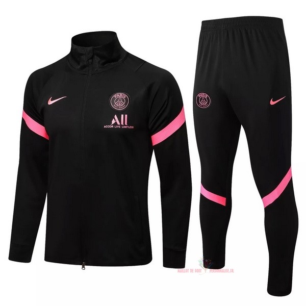 Maillot Om Pas Cher Nike Survêtements Paris Saint Germain 2021 2022 I Noir Rose
