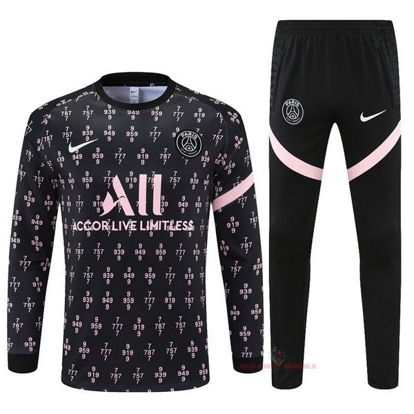 Maillot Om Pas Cher Nike Survêtements Paris Saint Germain 2021 2022 Noir III Rose