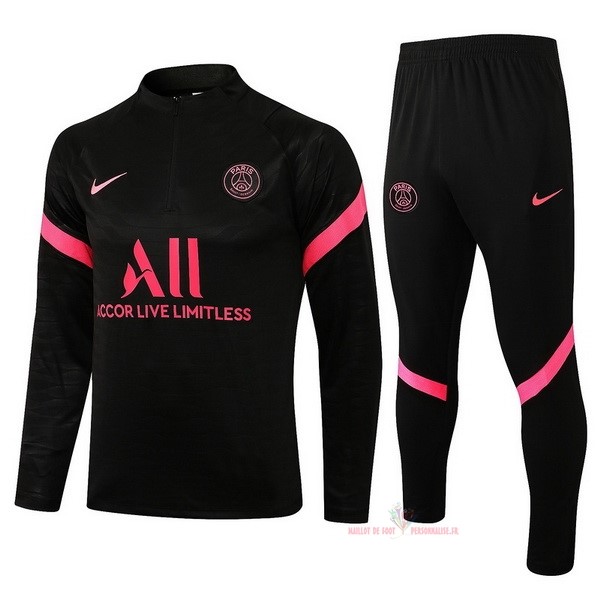 Maillot Om Pas Cher Nike Survêtements Paris Saint Germain 2021 2022 Noir II Rose