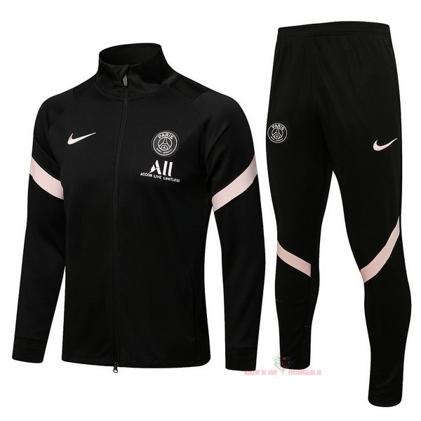 Maillot Om Pas Cher Nike Survêtements Paris Saint Germain 2021 2022 Noir I Rose