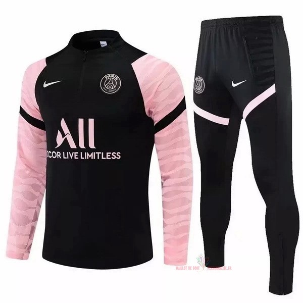 Maillot Om Pas Cher Nike Survêtements Paris Saint Germain 2021 2022 Noir Rose
