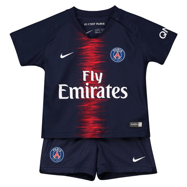 Maillot Om Pas Cher Nike Domicile Ensemble Enfant Paris Saint Germain 2018 2019 Bleu