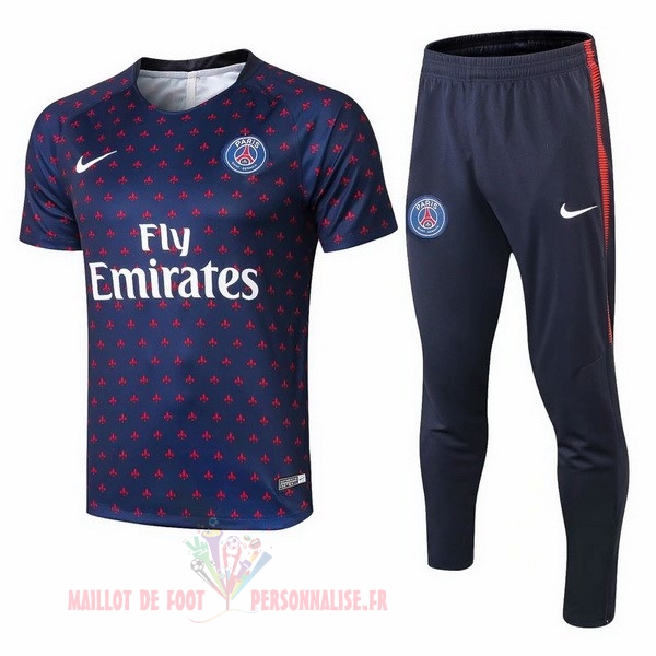 Maillot Om Pas Cher Nike Entrainement Ensemble Paris Saint Germain 2018 2019 Bleu