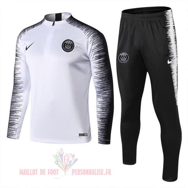 Maillot Om Pas Cher Nike Survêtements Paris Saint Germain 2018 2019 Blanc Noir