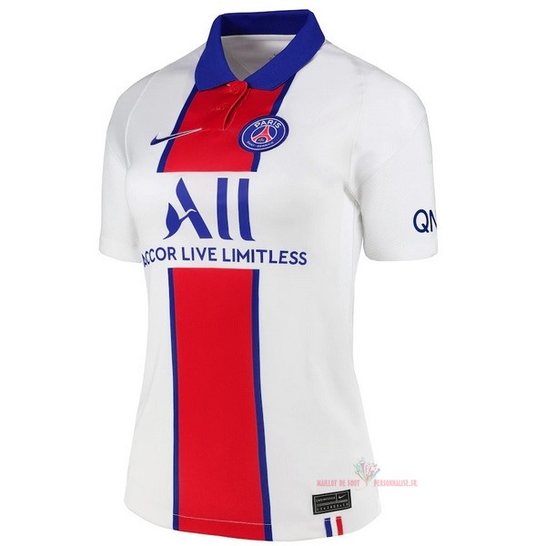 Maillot Om Pas Cher Nike Exterieur Maillot Femme Paris Saint Germain 2020 2021 Blanc