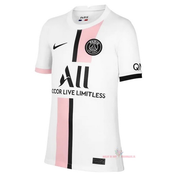 Maillot Om Pas Cher Nike Exterieur Maillot Femme Paris Saint Germain 2021 2022 Blanc