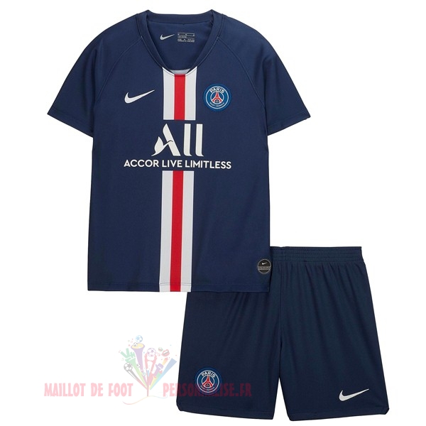 Maillot Om Pas Cher Nike Domicile Ensemble Enfant Paris Saint Germain 2019 2020 Bleu