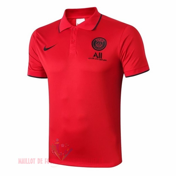 Maillot Om Pas Cher Nike Polo Paris Saint Germain Noir Rouge 2019 2020