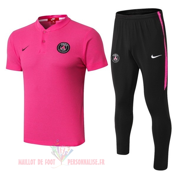 Maillot Om Pas Cher Nike Ensemble Polo Paris Saint Germain 2018 2019 Rose Noir