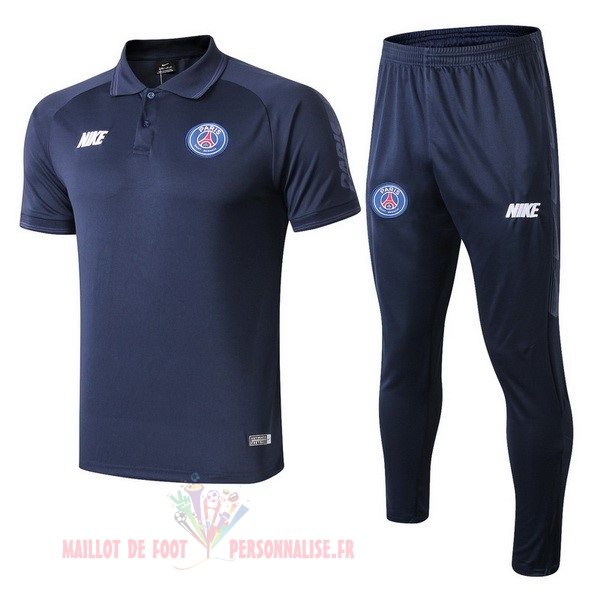 Maillot Om Pas Cher Nike Ensemble Polo Paris Saint Germain 2019 2020 Bleu