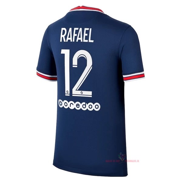 Maillot Om Pas Cher JORDAN NO.12 Rafael Domicile Maillot Paris Saint Germain 2021 2022 Bleu