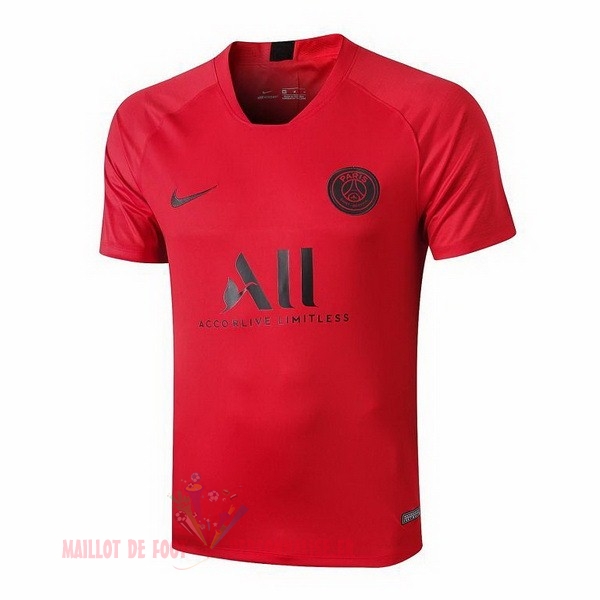 Maillot Om Pas Cher Nike Entrainement Paris Saint Germain 2019 2020 Noir Rouge