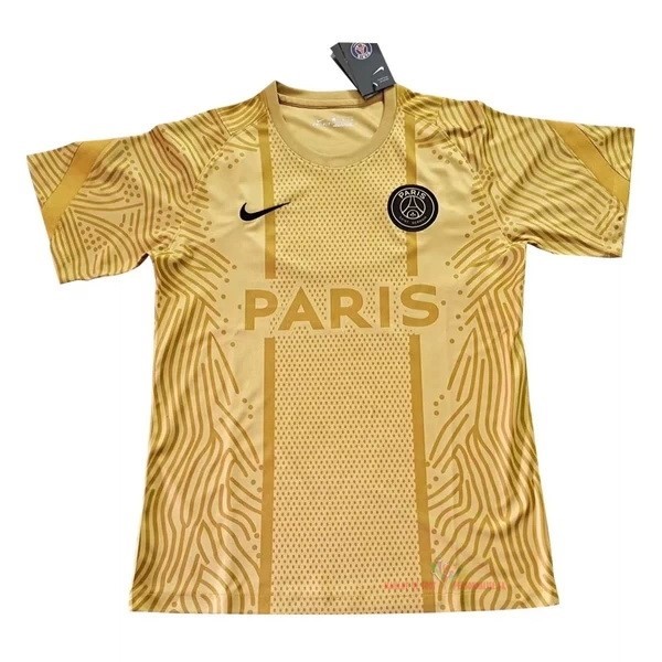 Maillot Om Pas Cher Nike Entrainement Paris Saint Germain 2020 2021 Jaune