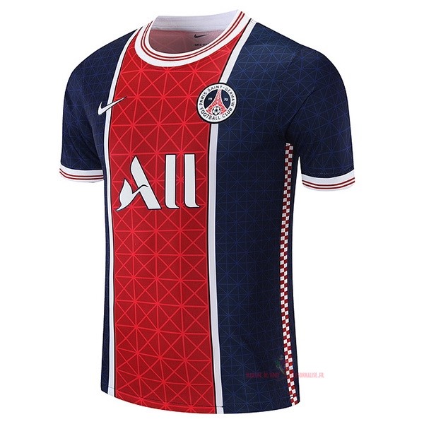 Maillot Om Pas Cher Nike Entrainement Paris Saint Germain 2021 2022 Bleu Rouge
