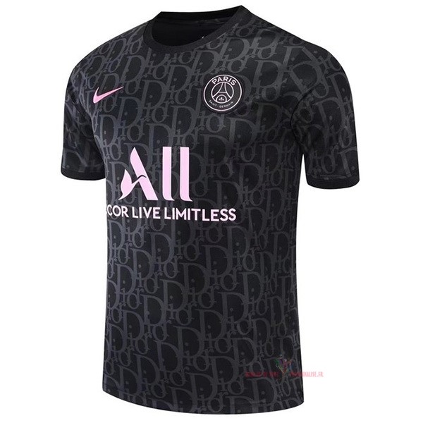 Maillot Om Pas Cher Nike Entrainement Paris Saint Germain 2022 2023 Noir Rose