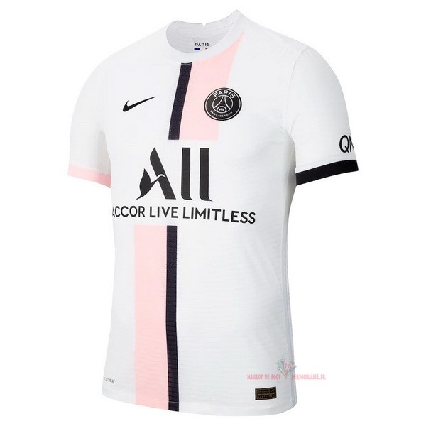 Maillot Om Pas Cher Nike Exterieur Maillot Paris Saint Germain 2021 2022 Blanc