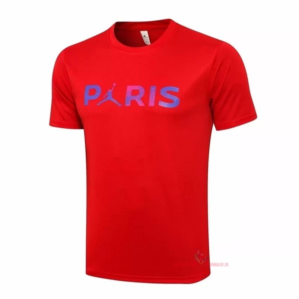 Maillot Om Pas Cher JORDAN Entrainement Paris Saint Germain 2021 2022 Rouge Purpura