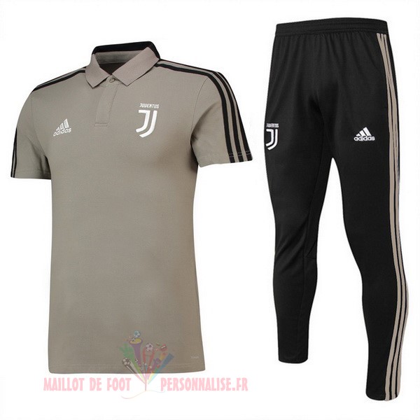 Maillot Om Pas Cher Adidas Conjunto Completo Polo Juventus 2018 2019 Marrone Noir