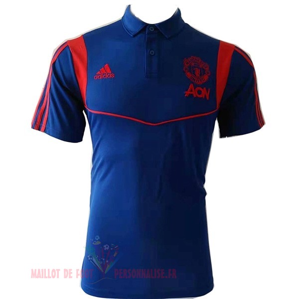 Maillot Om Pas Cher Adidas Polo Manchester United 2019 2020 Bleu Marine