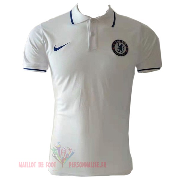 Maillot Om Pas Cher Nike Polo Chelsea 2019 2020 Blanc