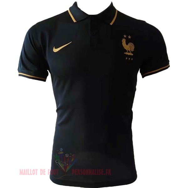 Maillot Om Pas Cher Nike Polo France 2019 Noir