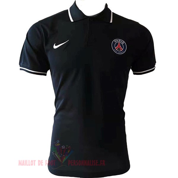 Maillot Om Pas Cher Nike Polo Paris Saint Germain 2019 2020 Noir Blanc