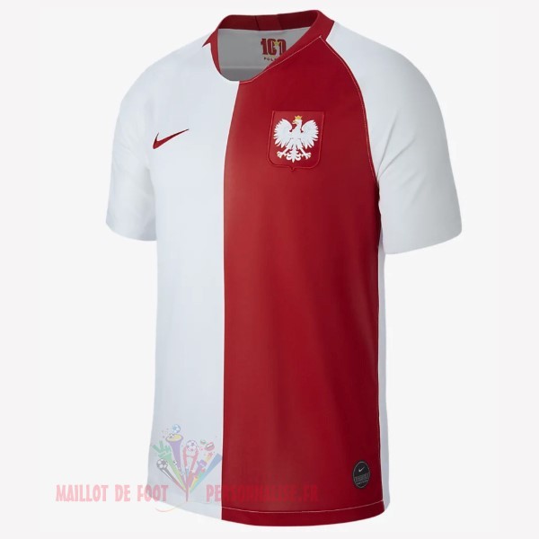 Maillot Om Pas Cher Nike Maillot Pologne 100th Blanc Rouge