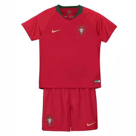 Maillot Om Pas Cher Nike Domicile Ensemble Enfant Portugal 2018 Rouge