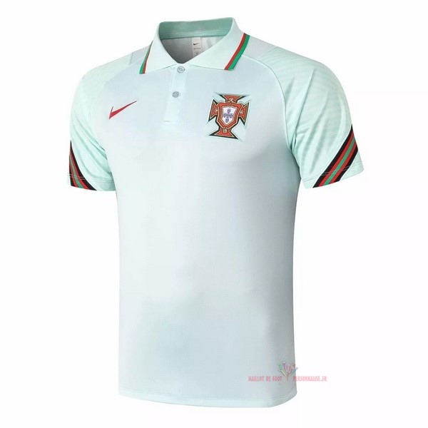 Maillot Om Pas Cher Nike Polo Portugal 2020 Vert Clair