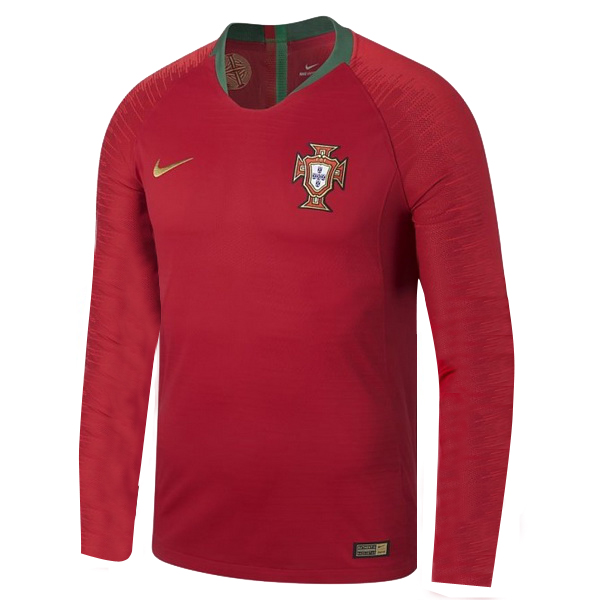 Maillot Om Pas Cher Nike Domicile Manches Longues Portugal 2018 Rouge