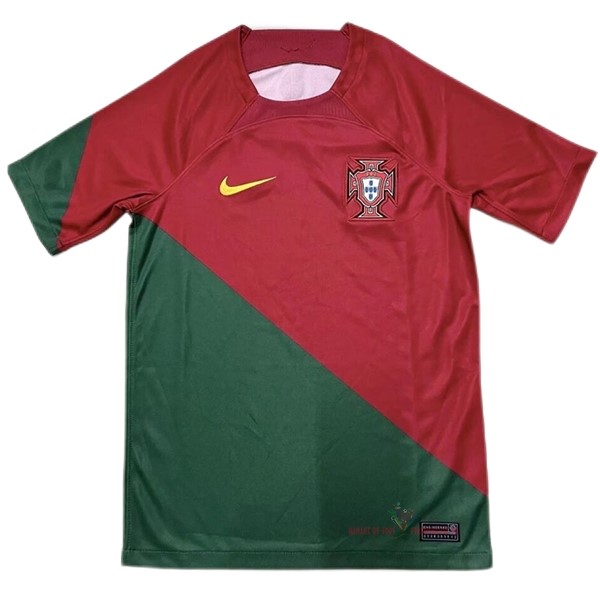 Maillot Om Pas Cher Nike Thailande Domicile Maillot Portugal 2022 Rouge