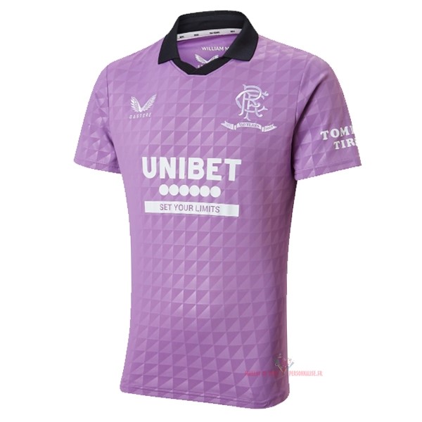 Maillot Om Pas Cher Castore Thailande Third Camiseta Rangers 2021 2022 Purpura