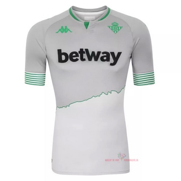 Maillot Om Pas Cher Kappa Third Maillot Real Betis 2020 2021 Gris