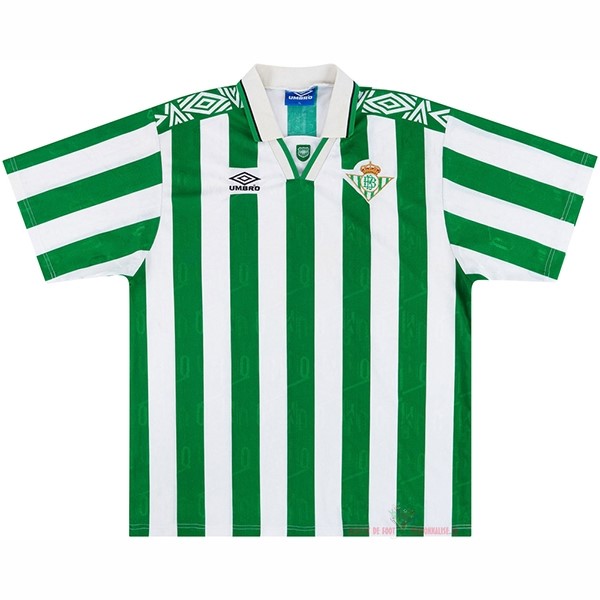 Maillot Om Pas Cher umbro Domicile Camiseta Real Betis Rétro 1994 1995 Vert